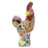 Antique Chinese Porcelain Rooster Figure