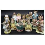 12 Beatrix Potter Beswick Figurines