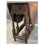 Antique Oak Gate Leg Table