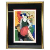 Signed & Numbered Itzchak Tarkay Jalousie Litho