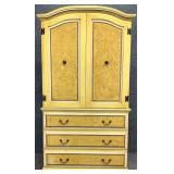 Dome Top Blind Door Armoire