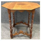 Walnut Octagonal Center Table