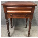 Antique Mahogany 2 Drawer Stand