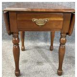 Cherry Drop Leaf Accent Table