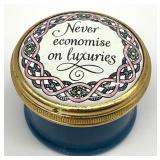 Bilston & Battersea / Halcyon Enamel Trinket Box