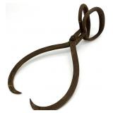 Vintage Antique Cast Iron Ice Tongs