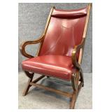 X Base Fixed Recline Accent Chair