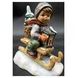 Goebel Hummel Ride Into Christmas Figurine