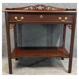 Salem Square Mahogany Console B