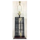 Vintage Chinese Abacus Table Lamp