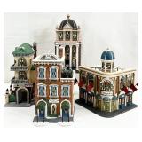 4pc Dept 56 Christmas In The City Houses