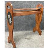 Paint Decorated Quilt or Blanket Rack