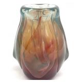 Dominick Labino Art Glass Vase