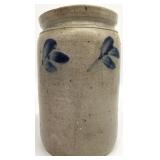 Antique Stoneware Pottery Crock
