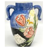 Signed Large Ceramic Pottery Vase