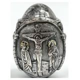 Greek .999 Fine Silver Clad Greek Orthodox Egg