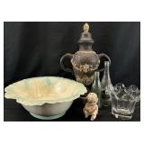Vintage Collectibles & Decorative Urn