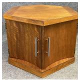 Mid Century Hexagonal Accent Table