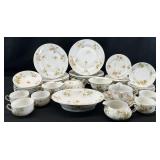Haviland Limoges Autumn Leaf China Set