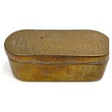 Antique Brass Tobacco Snuff Box