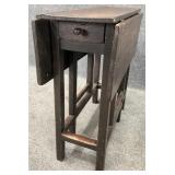 18th Century Oak Drop Side Table
