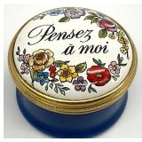 Halcyon Days Enamel Trinket Box