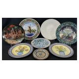 Vintage Cabinet Plates, Asst.
