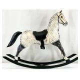 Large Decorative Metal Rocking Horse