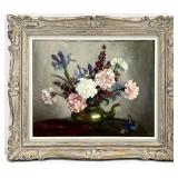 Marguerite S. Pearson Original Floral Oil Painting