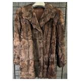 Ladies Mid Length Fur Coat