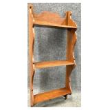 Walnut Hanging Shelf