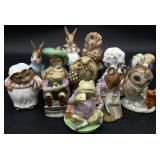 12 Beatrix Potter Beswick Figurines
