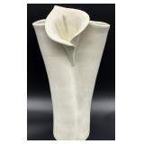 Calla Lily Figural Pottery Vase