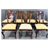 7 Mahogany Young Hinkle Dining Chairs