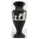 Wedgwood Black Jasperware Vase
