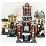 4pc Dept 56 Christmas In The City Houses