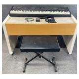 Alesis QS8.1 Weighted Key Synthesizer Keyboard