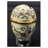 Halcyon Days Enamel Egg Trinket Box