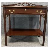 Salem Square Mahogany Console A