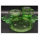 Vintage Uranium Glass Group