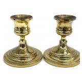 Pair Baldwin Brass Candlesticks