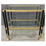 Uttermost Kentmore Glass Side Table