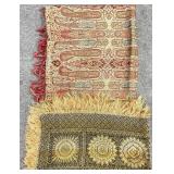 2 Woven Wool Pashminas