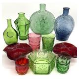 Vintage Colored Glass Group