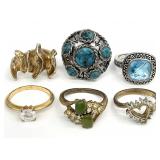 Vintage / Costume Rings Jewelry Group