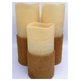 3 XL Battery Operated Candles