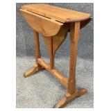 Petite Pine Drop Leaf Accent Table