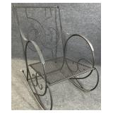 Wrought Iron Rocking Chair