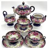 Antique Hand Painted Porcelain Tea Set