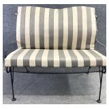 Wrought Iron Settee